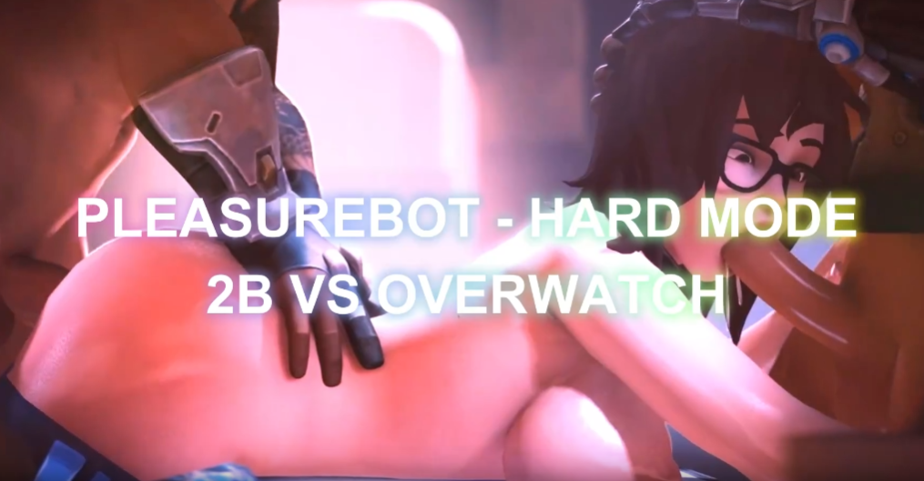 2B vs Overwatch Fuck Battle - PLEASUREBOT - HARD MODE